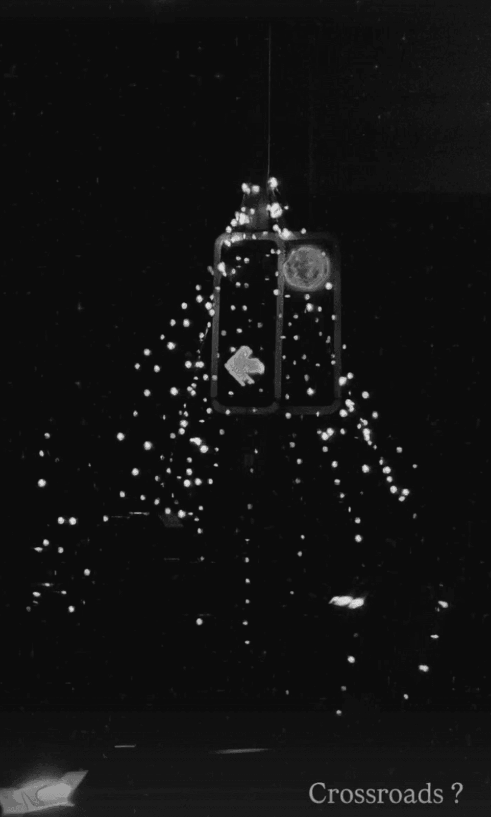 Bokeh Light Tree Crossroads