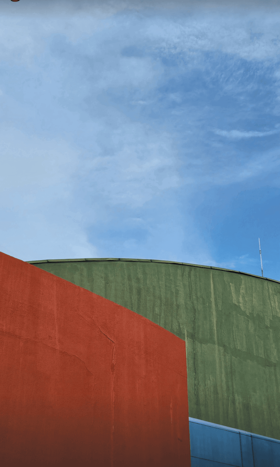 Terracotta & Viridian Geometry