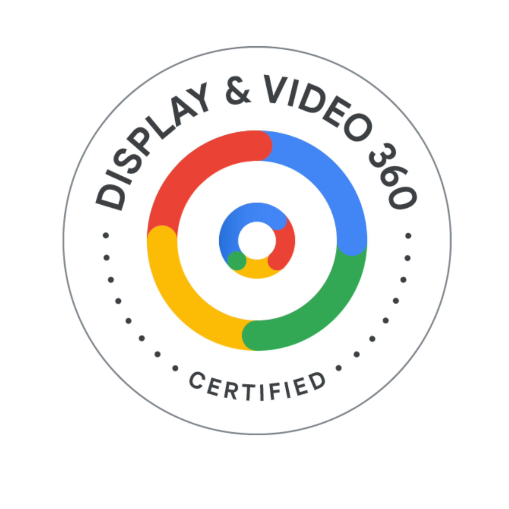 Display & Video 360 Certification Exam Badge
