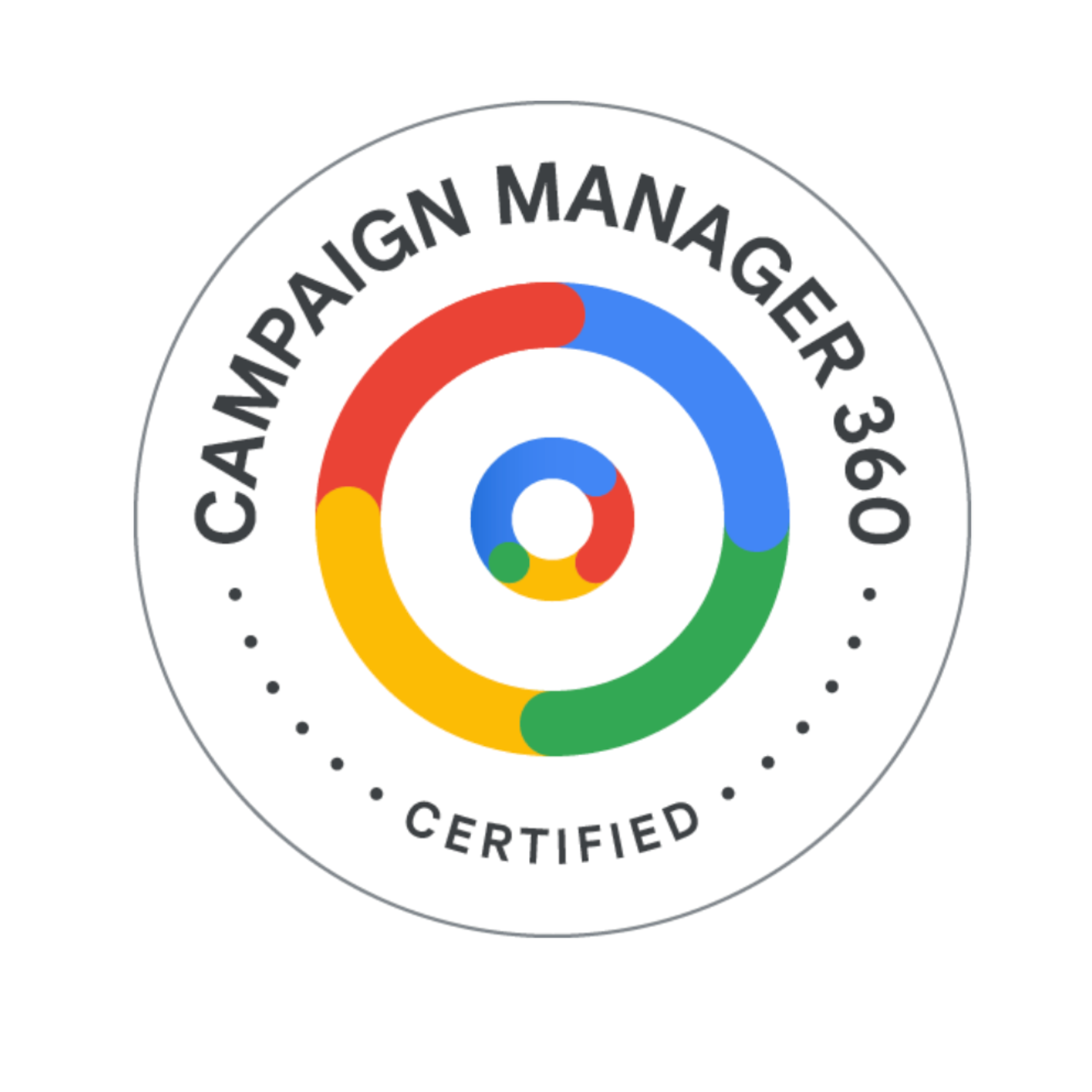 Campaign Manager 360 Certification Exam Badge