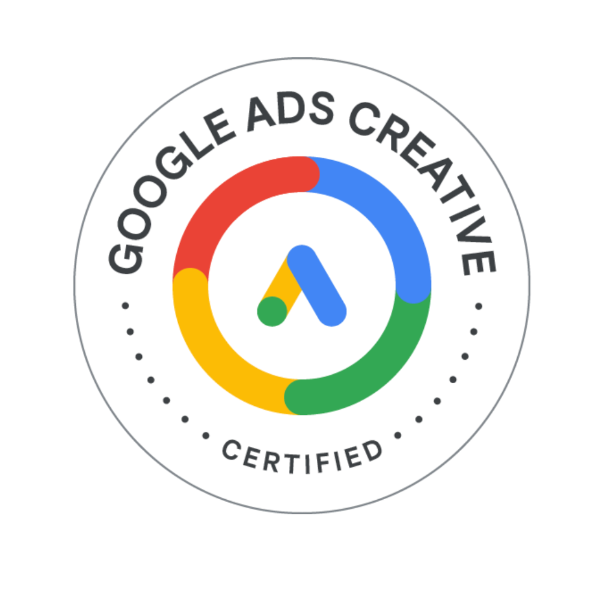 Google Ads Creative Certification Badge