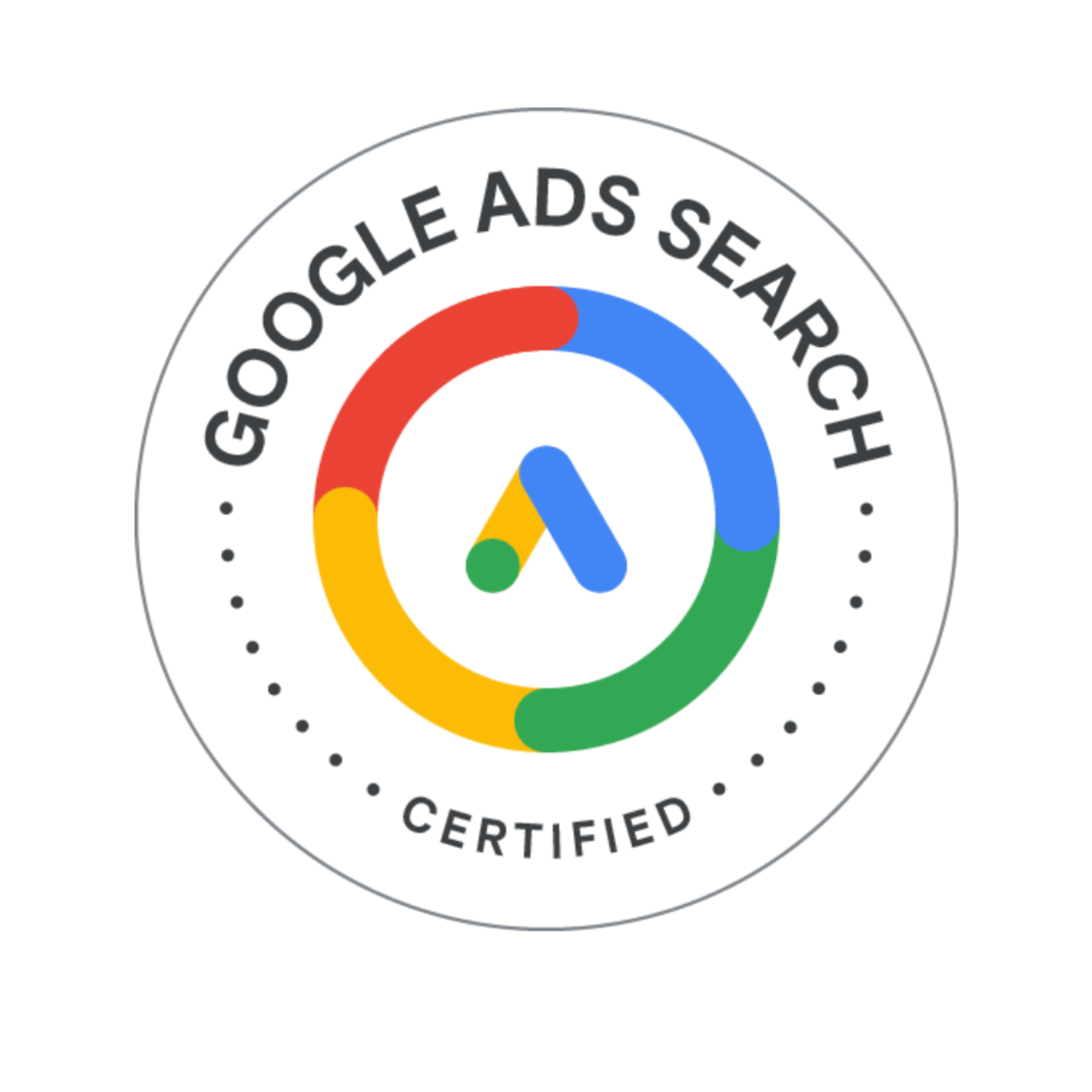 Google Ads Search Certification Badge